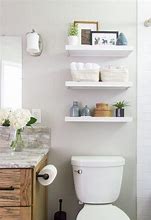Image result for Bathroom Display Shelves