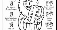 Image result for 10 Commandments Black and White