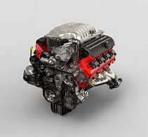 Image result for Dodge Hellcat Hemi Engine