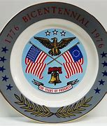 Image result for Bicentennial Commemorative Plate