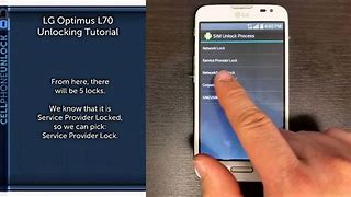 Image result for How to Unlock LG 800G