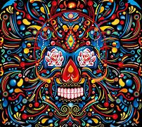 Image result for Mexican Skull Art
