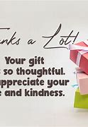 Image result for Thank You Wishes for Gift