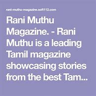 Image result for Rani Muthu Novels