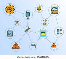 Image result for Physical Network Diagram 28 Switches 4 Floors Circularly Connected