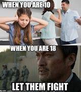 Image result for Parents Fight Meme
