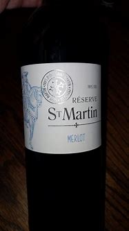 Image result for Reserve saint Martin Merlot Vin Pays d'Oc