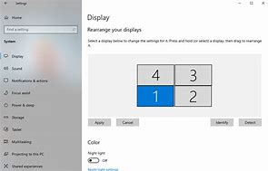 Image result for Display Settings Multiple Screens Windows 1.0