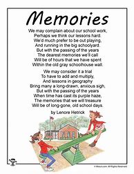 Image result for English Poems About Memories