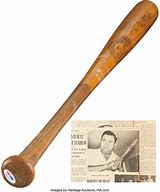 Image result for Babe Ruth Bat Replica