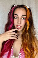 Image result for Pink Orange Hair Color