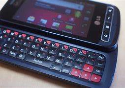 Image result for LG Slide Phone Red