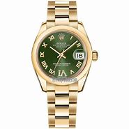 Image result for Rolex Datejust Gold On the Wrist