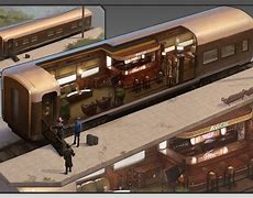 Image result for Train Interior Concept Art