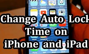 Image result for How to Change Screen Lock Time On iPhone