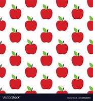 Image result for Red and White Apple Pattern