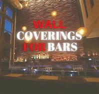 Image result for Under Bar Wall Covering Ideas