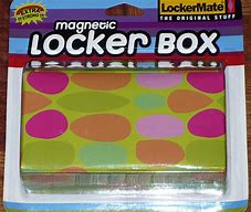 Image result for Vintage LockerMate Super Magnetic Superboxx Locker Organizer