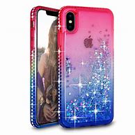 Image result for Glitter Waterfall Case iPhone XS