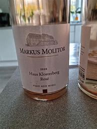 Image result for Markus Molitor Pinot Noir Haus Klosterberg Rose