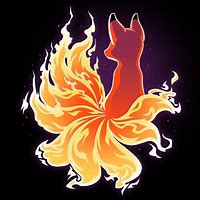 Image result for Anime Fox Fire