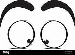 Image result for Crazy Eyes Cartoon Black and White