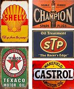 Image result for Vintage Metal Signs