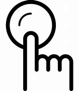 Image result for Touch Button Symbol
