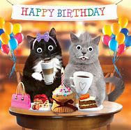 Image result for Cat Birthday Cards for Women