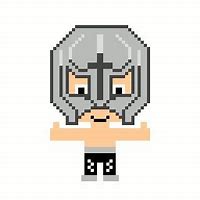 Image result for WWE Rey Mysterio Pixel Art