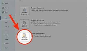 Image result for Recover Unsaved Word Document