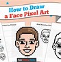 Image result for Pixel Art Face