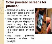 Image result for Solar Smartphone