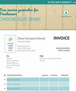 Image result for Microsoft Word 7 Invoice Template