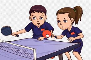 Image result for Doubles Table Tennis Rules Clip Art