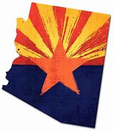 Image result for Arizona Flag State Shape of Flag