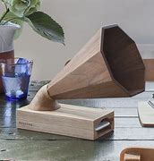 Image result for Wood iPhone Amplifier Speaker