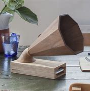 Image result for handcrafted wood speaker