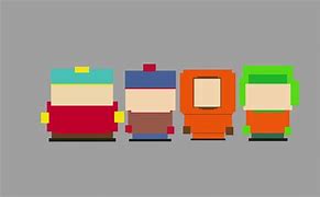 Image result for White Pixelated Icon South Park