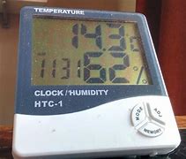 Image result for Indoor Thermometer Humidity