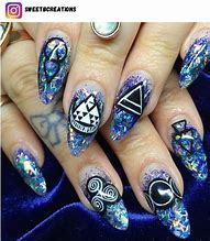Image result for Wiccan Nail Art