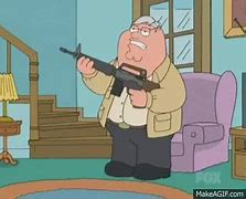 Image result for Family Guy Gun Bed