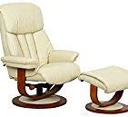 Image result for Leather Swivel Lounge Chair