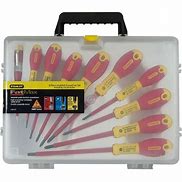 Image result for Insulated Screwdriver Set Stanley Minis