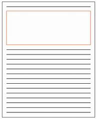 Image result for Blank Writing Prompt Template