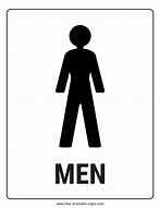 Image result for Bathroom Sign Guy