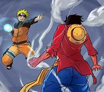 Image result for Naruto vs Luffy Digital Art