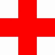 Image result for Red Cross ON Yellow Background Sign