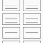 Image result for Microsoft Word 4X6 Card Template