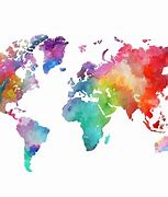 Image result for Colorful World Map Wallpaper